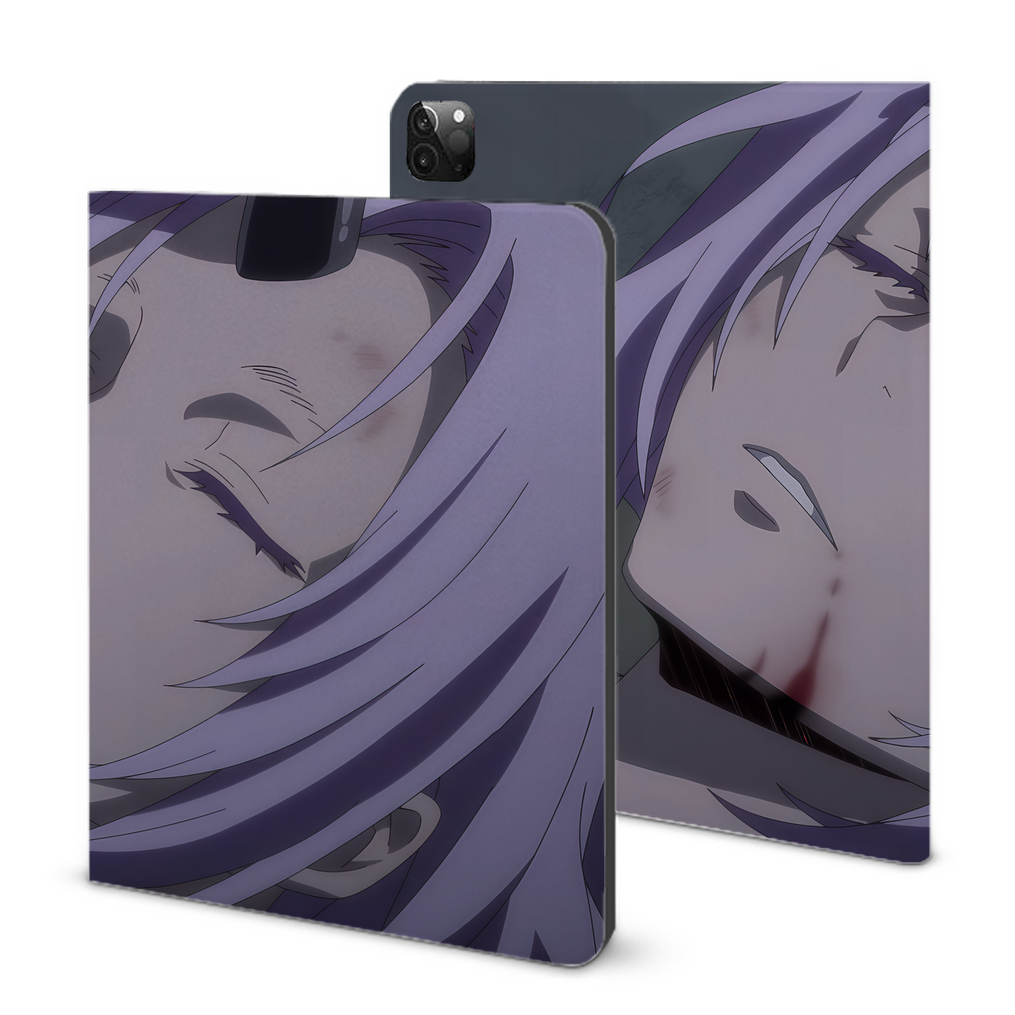（画像用） 転スラ Regarding Reincarnated to Slime IPadケース ペンホルダー付き ブックスタイルデザイン